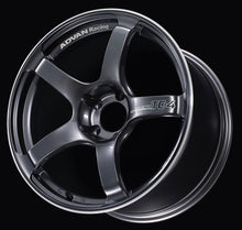 Load image into Gallery viewer, Advan TC4 17x7.5 +35 4-98 Racing Gunmetallic &amp; Ring Wheel