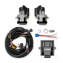 Load image into Gallery viewer, Wilwood Electronic Parking Brake Rear Retrofit Kit w/ Switch Harness - Black Powder Coat Caliper