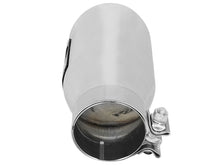 Load image into Gallery viewer, aFe MACH Force-Xp Universal Exhaust Tip 3 IN Inlet x 4-1/2 IN Outlet x 9 IN L- Polished Tip