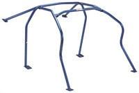 Cusco D1 Chromoly 2-Pssgr 7-PT DASH-THRU Roll Cage 99-09 Honda S2000 (S/O/No Cancel) CUSCO BLUE