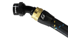Load image into Gallery viewer, GReddy AN12 30 DEGREE HOSE END SWIVEL BLACK/GOLD ANODIZED