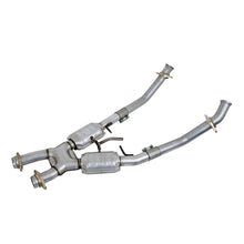 Load image into Gallery viewer, BBK 94-95 Mustang 5.0 High Flow X Pipe With Catalytic Converters - 2-1/2