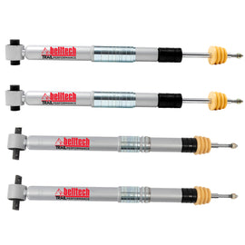 Belltech 21-25 Ford Bronco Trail Performance Shock Set - 4-7.5in Front 3-6.5in Rear