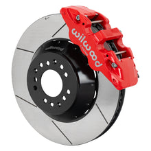 Load image into Gallery viewer, Wilwood kit front AERO6 wwe 2IN. drop alum pro spindle 15.00 rotor GT red