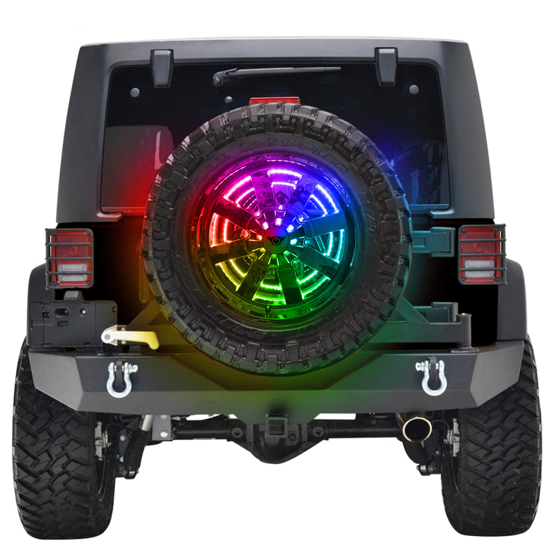 Oracle LED Illuminated Wheel Ring 3rd Brake Light - ColorSHIFT w/o Controller NO RETURNS