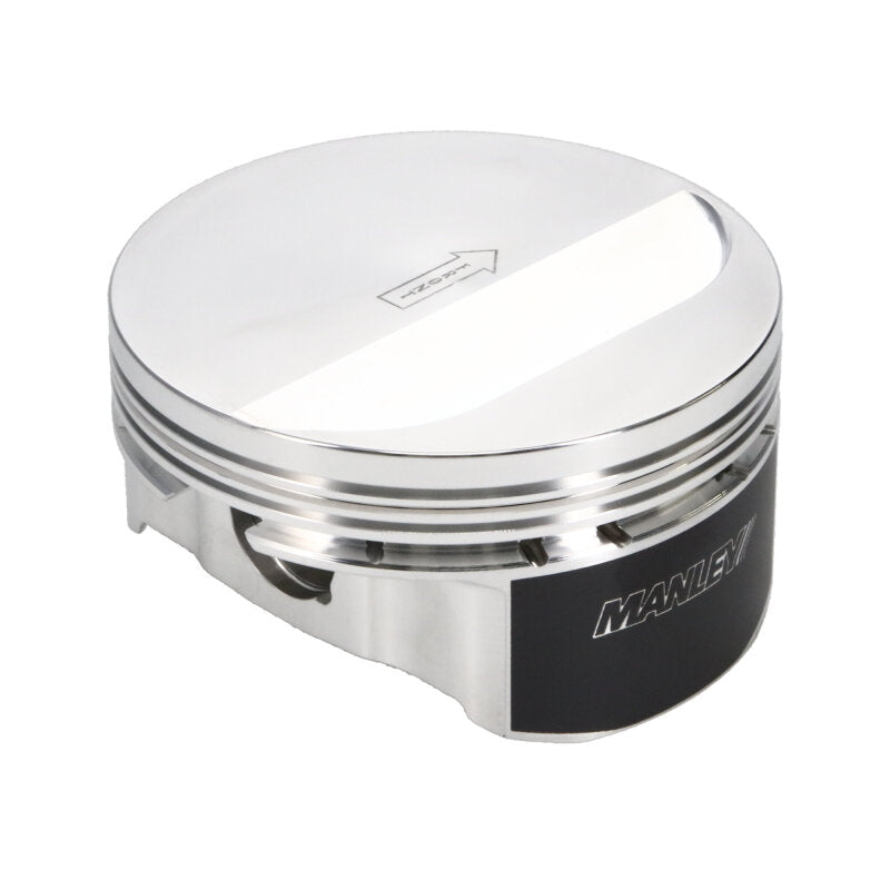 Manley Chevrolet LS Piston Set - 4.130in Bore 1.115in CH, -5.00 CC