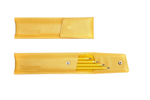 Load image into Gallery viewer, Akrapovic Leather Pencil Case - Yellow