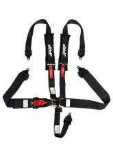 Load image into Gallery viewer, PRP 5.2 Harness Latch and Link with 2in Shoulders-3in Lap Belts and Removable Pads SFI 16.1- Black