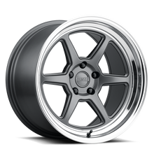 Load image into Gallery viewer, Kansei K14G Roku 18x8.5in / 5x108 BP / 35mm Offset / 63.4mm Bore - Matte Gunmetal