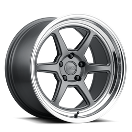 Kansei K14G Roku 18x8.5in / 5x108 BP / 35mm Offset / 63.4mm Bore - Matte Gunmetal