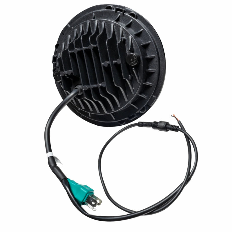 Oracle 7in High Powered LED Headlights - Black Bezel - Amber NO RETURNS