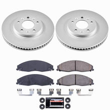 Load image into Gallery viewer, Power Stop 03-07 Cadillac CTS Front Z23 Coated Brake Kit