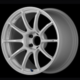 Advan RSIII 18x7.5 / +48 Offset / 5x112 / 66.5mm Bore / Racing White Metallic and Ring