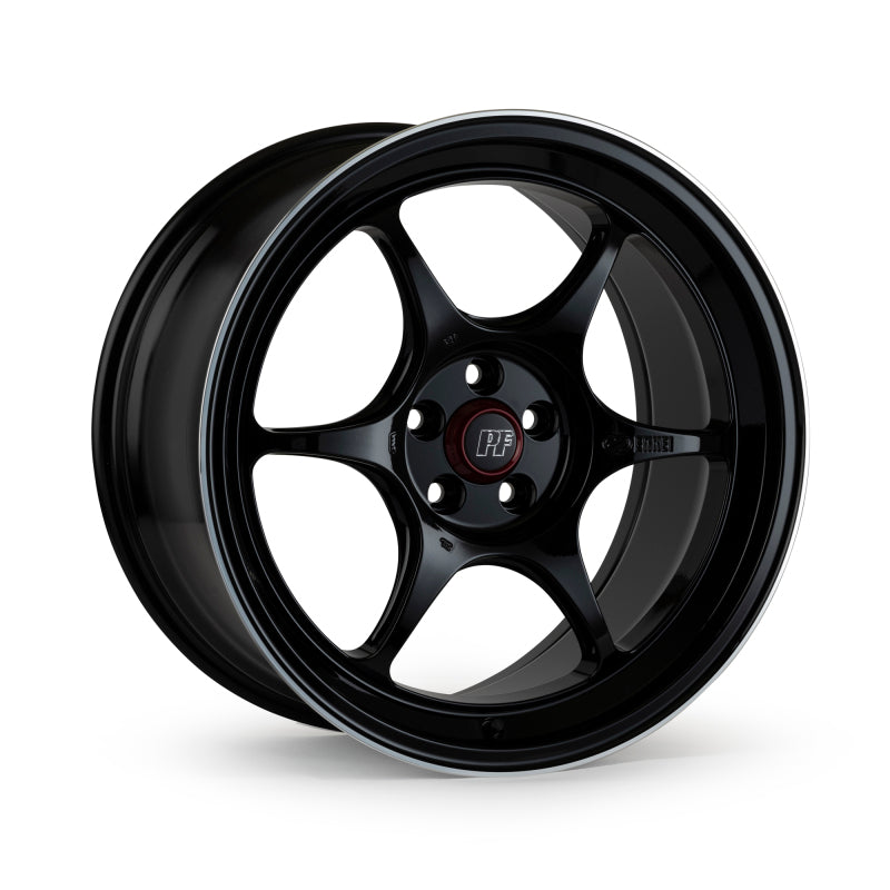 Enkei PF06 19x8.5 5x114.3 42mm Offset 75mm Bore Black Machined Wheel (MOQ 40)
