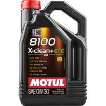 Load image into Gallery viewer, Motul 5L 8100 X-Clean + EFE 0W30 Full Synthetic Engine Oil