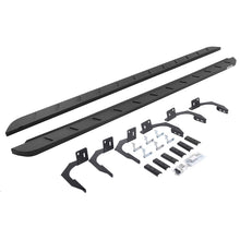 Load image into Gallery viewer, Go Rhino 09-14 Dodge Ram 1500 QC 4DR RB10 Slim Running Boards Kit (Incl. Brackets) - Tex. Blk