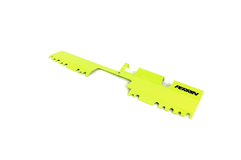 Perrin 15-21 WRX/STI Radiator Shroud (With OEM Intake Scoop) - Neon Yellow