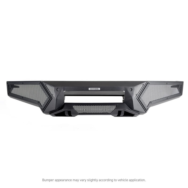 Go Rhino 21-23 Ford F-150 (4dr) Element Front Bumper w/ Power Bar - Tex. Blk