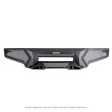 Load image into Gallery viewer, Go Rhino 21-23 Ford F-150 (4dr) Element Front Bumper w/ Power Bar - Tex. Blk