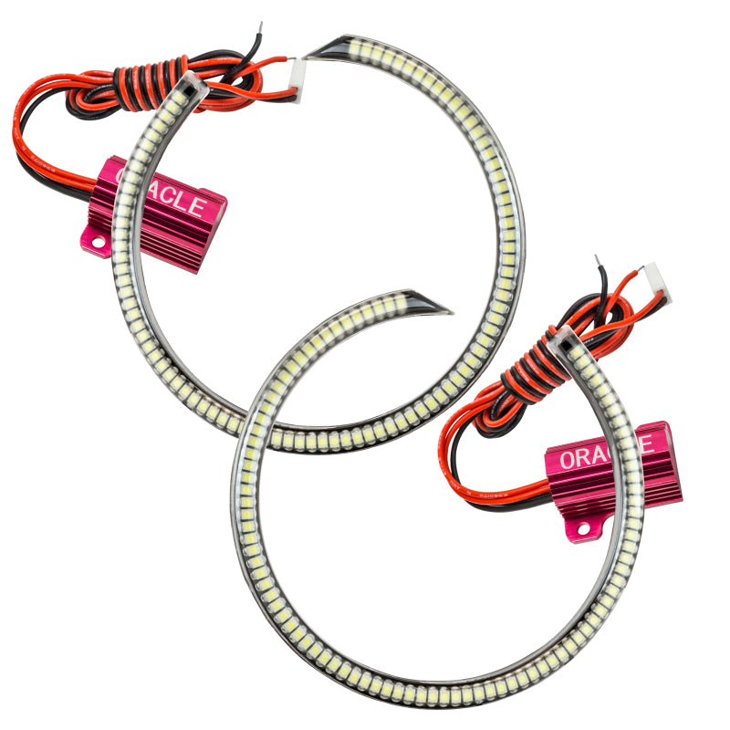 Oracle Ford Mustang 10-13 WP LED Fog Halo Kit (Grille Style) - White NO RETURNS