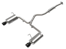 Load image into Gallery viewer, aFe Subaru Forester XT 14-18 H4-2.5L (t) Takeda 2-1/2in to 2-1/4in 304 SS Cat-Back- Black Tip