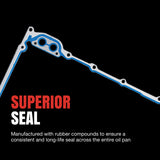 Fel-Pro 03-09 Toyota 4Runner Engine Oil Pan Gasket Set - High-Temperature Rubber-Coated Fiber