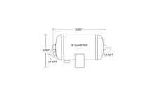 Load image into Gallery viewer, Firestone Air Tank 1 Gallon - 4 x 1/4in NPT (WR17609480)