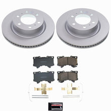Load image into Gallery viewer, Power Stop 24-25 Toyota Tacoma Front Z17 Coated Brake Kit