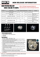 Load image into Gallery viewer, HKS 2023+ Toyota GR Corolla Piston Ring Set - T3 D88