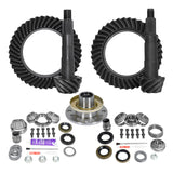 Yukon Gear Ring & Pinion Gear Kit Front & Rear for Toyota 8/7.5R Diff (w/Factory Locker) 5.29 Ratio