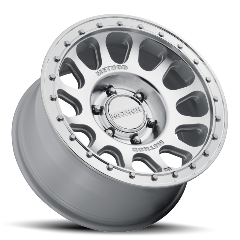 Method MR709 HD Bead Grip 18x9in / ET12 / 5x150 BP / 110.50mm Bore - Machined Clear Coat Wheel