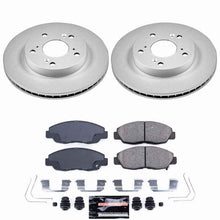 Load image into Gallery viewer, Power Stop 12-15 Honda Civic Front Z23 Coated Brake Kit