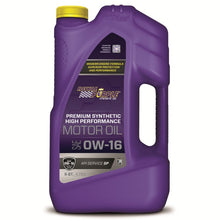 Load image into Gallery viewer, Royal Purple High Performance Ultra-Low Viscosity 0W16 Motor Oil - 5 Quart