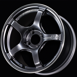 Advan TC4 16x7.5 / +35 Offset / 4x100 / 63mm Bore / Racing Gunmetallic and Ring