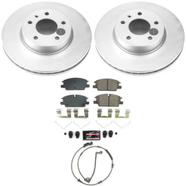 Power Stop 20-22 Cadillac CT4 Front Z23 Coated Brake Kit