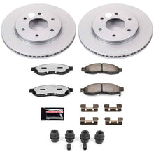 Load image into Gallery viewer, Power Stop 04-05 Infiniti QX56 Front Z36 Coated Truck &amp; Tow Brake Kit