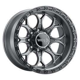 Weld Ledge 8 20x10 / 8x170 / 4.75 BS / 125.1 HB - Satin Gunmetal - Non-BL Wheel
