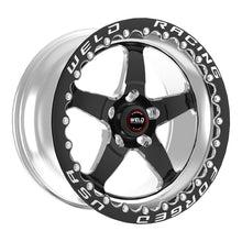 Load image into Gallery viewer, Weld S71 17x12 / 5x4.75 BP / 3.8in. BS Black Wheel (Medium Pad) - Single-Beadlock