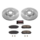 Power Stop 17-19 Jeep Cherokee Front Z23 Evolution Sport Brake Kit