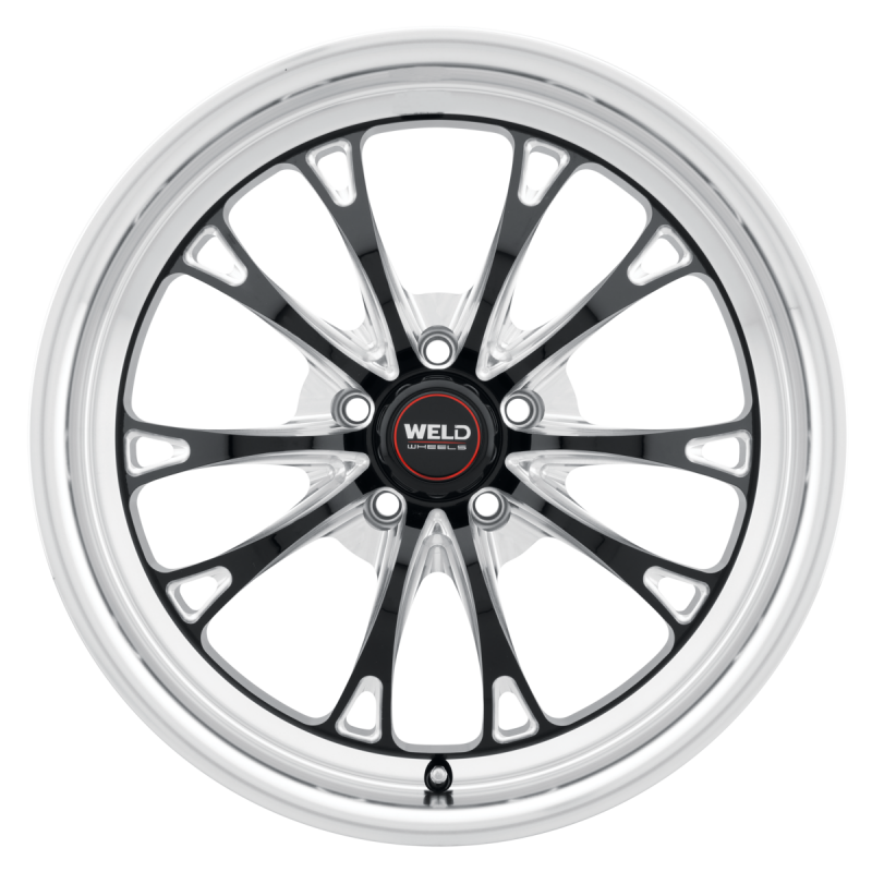 Weld Belmont Drag 20x8 / 5x114.3 / 4.5 BS / 78.1 HB - Gloss Black Milled - Non-BL Wheel