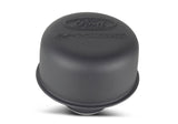 Ford Racing Black Crinkle Finish Breather Cap w/ Ford Racing Logo - Twist Type