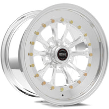 Load image into Gallery viewer, Weld Vitesse 15x7 / 5x4.75 BP / 4.5in. BS Polished Wheel - Non-Beadlock