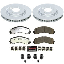Load image into Gallery viewer, Power Stop 22-26 Ford F-150 Lightning Front Z36 Coated Truck &amp; Tow Brake Kit