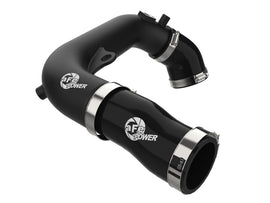 aFe 2024+ Jeep Wrangler JL L4-2.0L (t) BladeRunner 2-1/2in Aluminum Hot Charge Pipe - Black