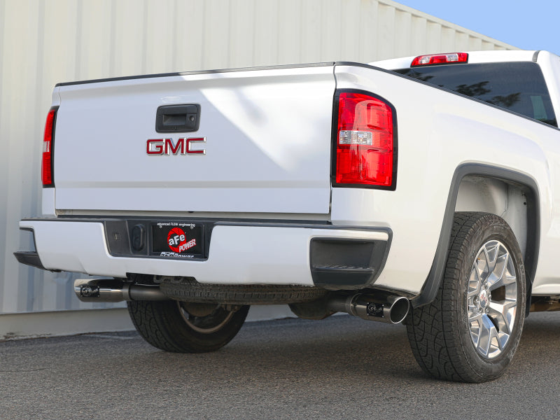 afe Gemini XV Cat-Back Exhaust System GM Trucks 09-18 V6-4.3/V8-4.8/5.3L