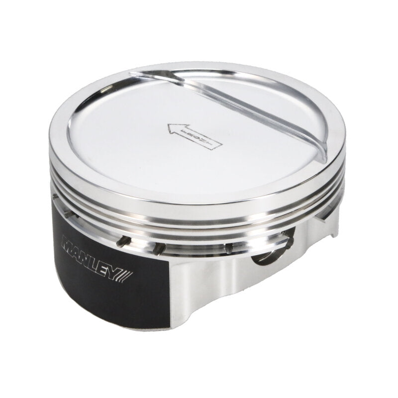 Manley Chevrolet LS Piston Set - 4.185in Bore 1.115in CH, -18.00 CC