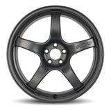Gram Lights 57CR 18x8.5 +37 5x108 Glossy Gray Wheel