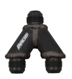 Peterson Fluid Systems Y-Manifold -16AN Male To -16/16