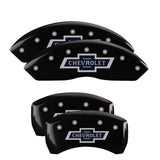 MGP 4 Caliper Covers Engraved F & R 100 Anniversary Black Finish Silver Char 2019 Chevrolet Equinox