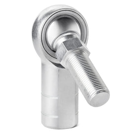 QA1 H Series 3-Pc Rod End - Female/Left Hand - 10mm Bore x M10x1.5 w/Stud - Alloy Steel w/PTFE